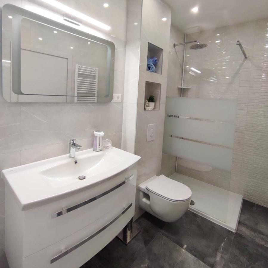 Apartman Rivana Baska Voda Bagian luar foto