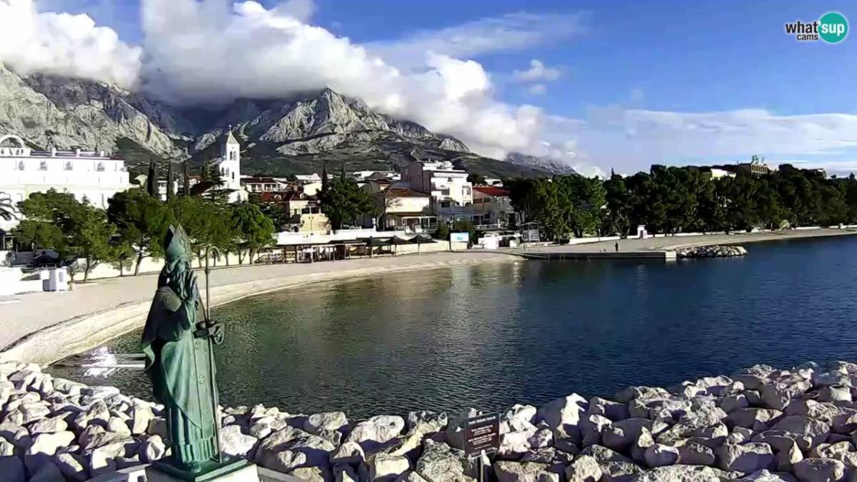 Apartman Rivana Baska Voda Bagian luar foto