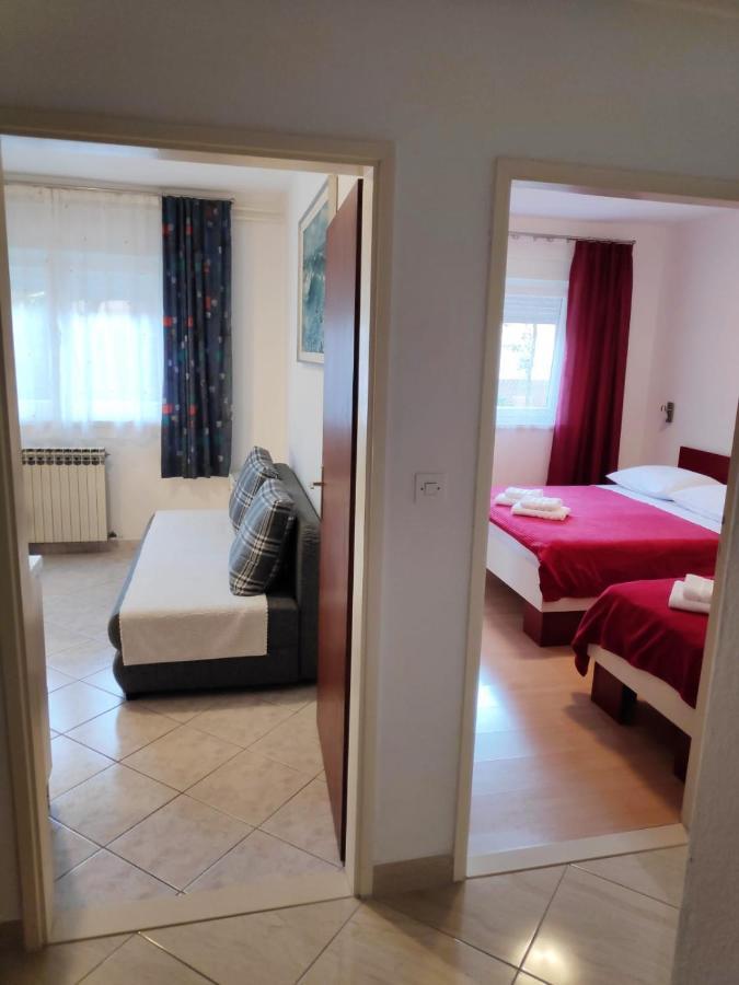Apartman Rivana Baska Voda Bagian luar foto