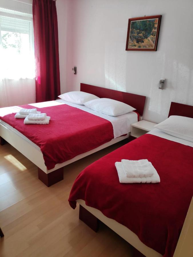 Apartman Rivana Baska Voda Bagian luar foto